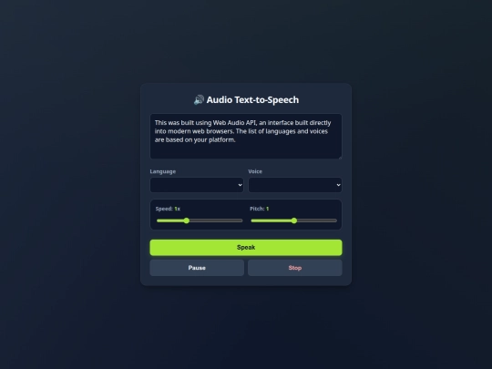 codedemos/demos/audio screenshot