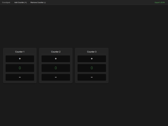 codedemos/projects/countpad screenshot