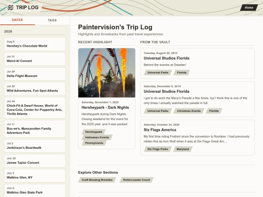 triplog screenshot