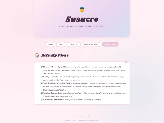 activity-ideas screenshot