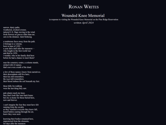 poetry/wounded-knee-memorial screenshot