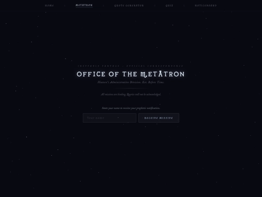 metatron screenshot