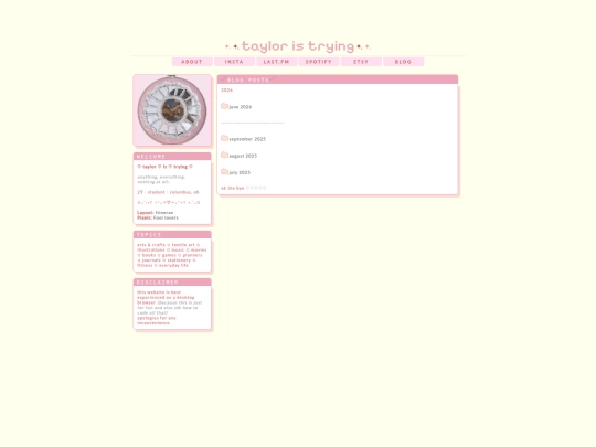blog/blogposts screenshot