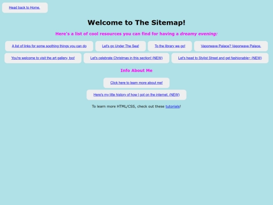 sitemap screenshot