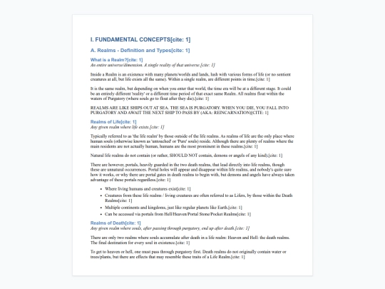 testingPages/loredoc screenshot
