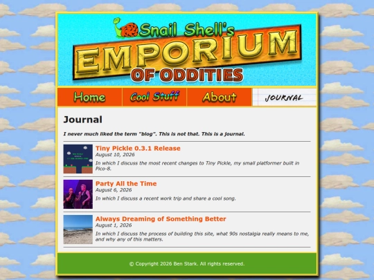 journal screenshot