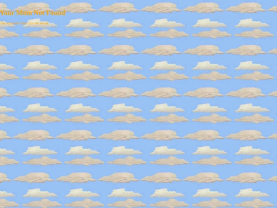 not_found screenshot
