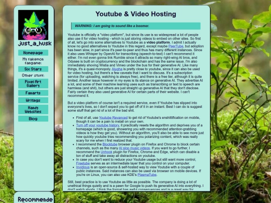 writings/TechAlternativesCollection/youtube screenshot