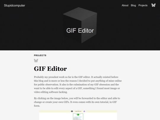 projects/gifeditor screenshot