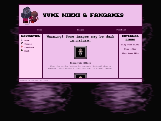 pages/yume2kki/yume2kki_effects screenshot