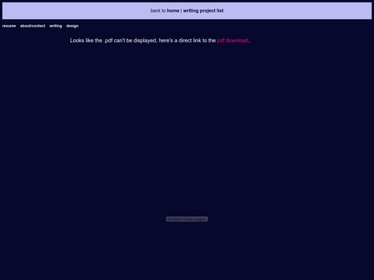 Project Galleries/Writing/tempests screenshot
