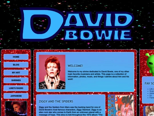 Bowie screenshot