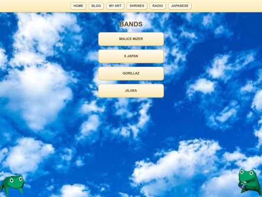 bands screenshot