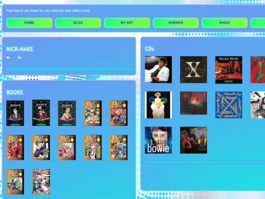 collections screenshot