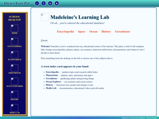 education screenshot