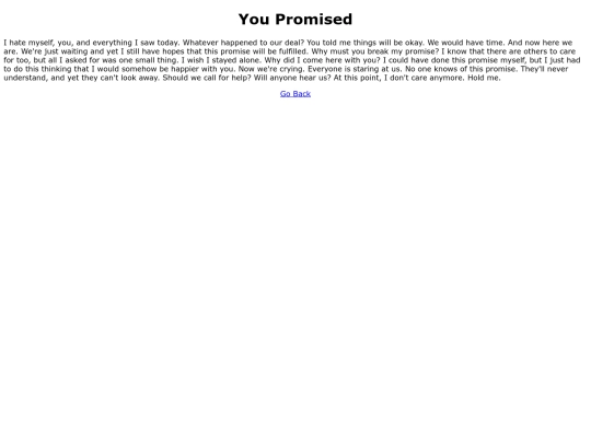 promised screenshot