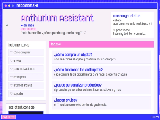 ayuda screenshot