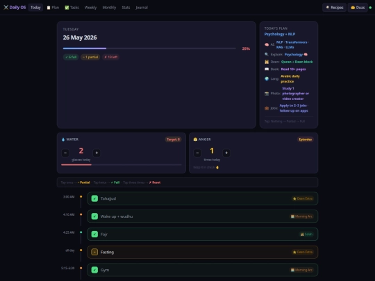 tracker screenshot