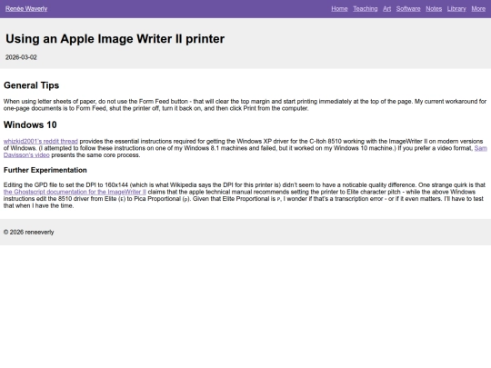 notes/imagewriterii screenshot