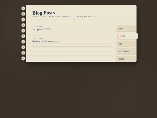 posts screenshot