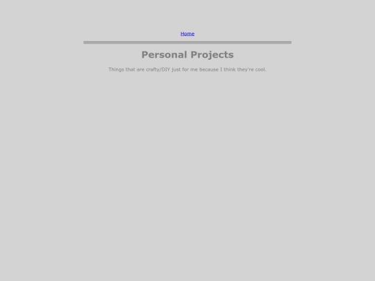 projects screenshot