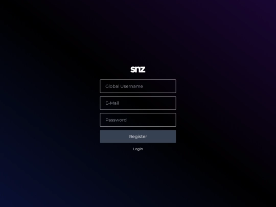 register screenshot