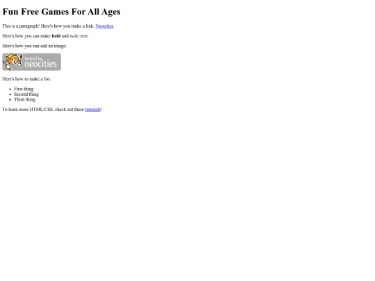 index screenshot