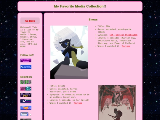 favemedia screenshot