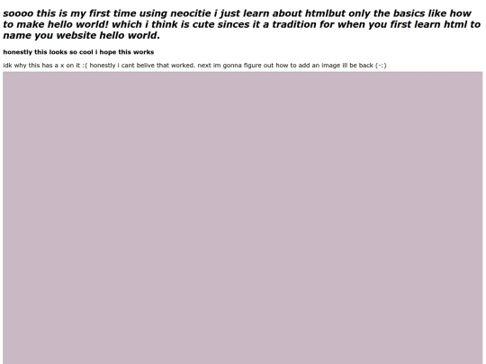 test screenshot