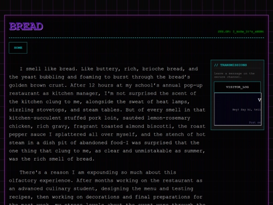 Bread screenshot
