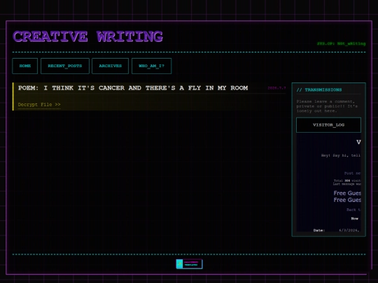 Creative/CreativeWriting screenshot