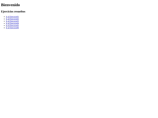 ejercicios HTML screenshot