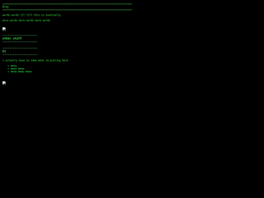 blog screenshot