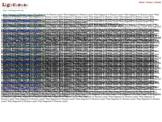 Lighthouse/WhatHappenedToPhzariusLarant screenshot