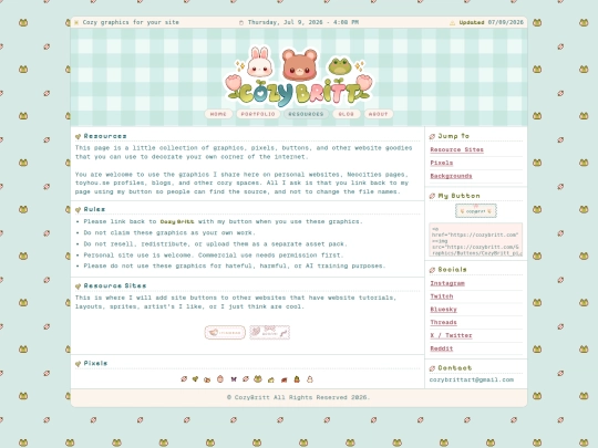 resources screenshot