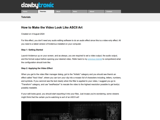 tutorials/ascii-view screenshot