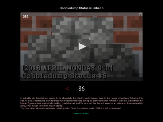 cobbledump/86 screenshot