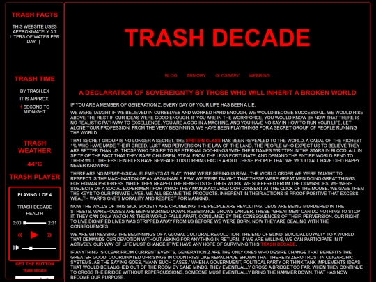 blog screenshot