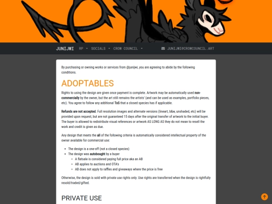 tos/adoptables screenshot
