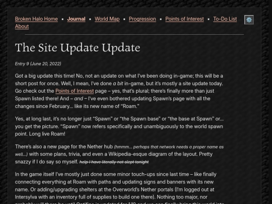 broken_halo/posts/2022-06-20-the-site-update-update screenshot