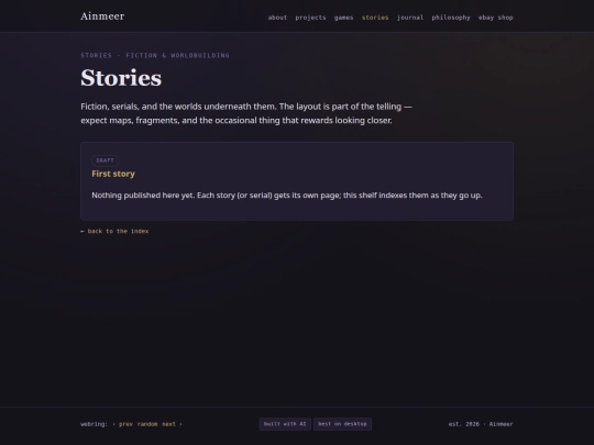 stories screenshot