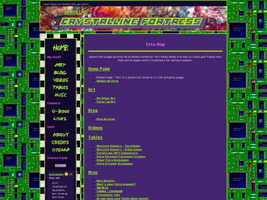 html/sitemap screenshot