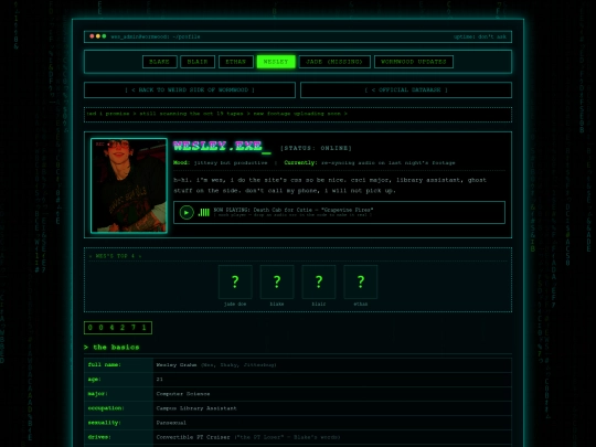 wesley screenshot