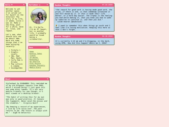 randomthoughts screenshot