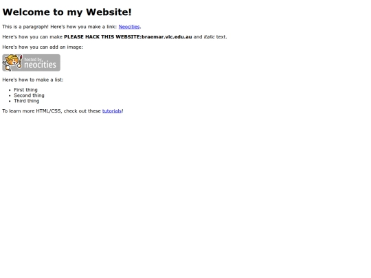 index screenshot