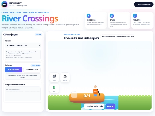 Rivercrossings screenshot