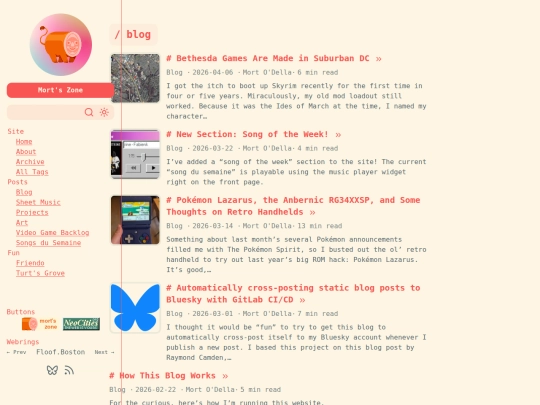 blog screenshot