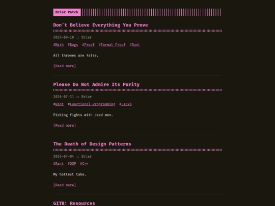 posts screenshot