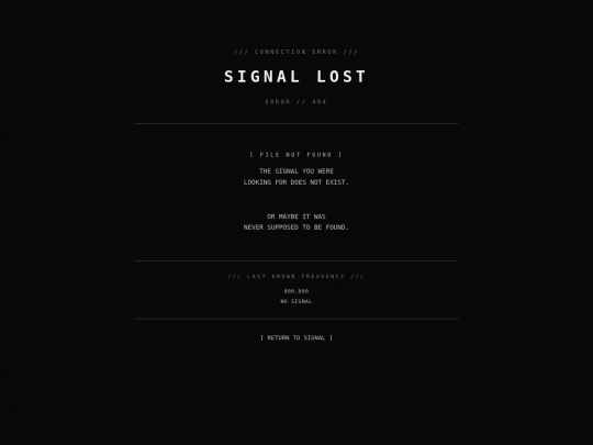 404 screenshot