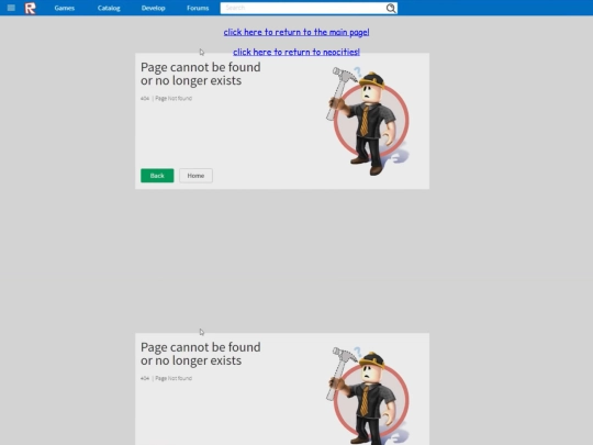 not_found screenshot